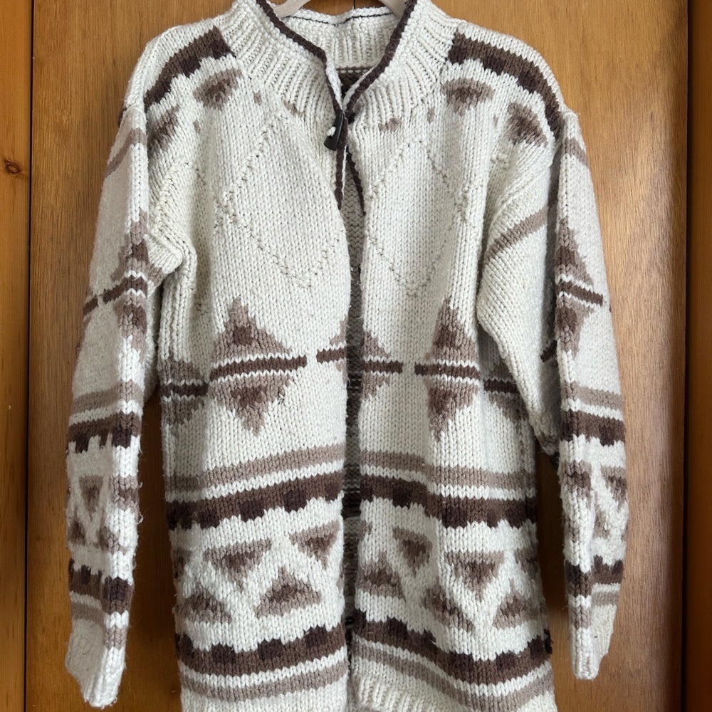 Vintage Handmade Chunky Knit Sweater